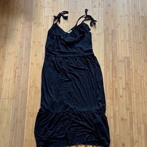 Sofia by Sofia Vergara Black Midi Dress